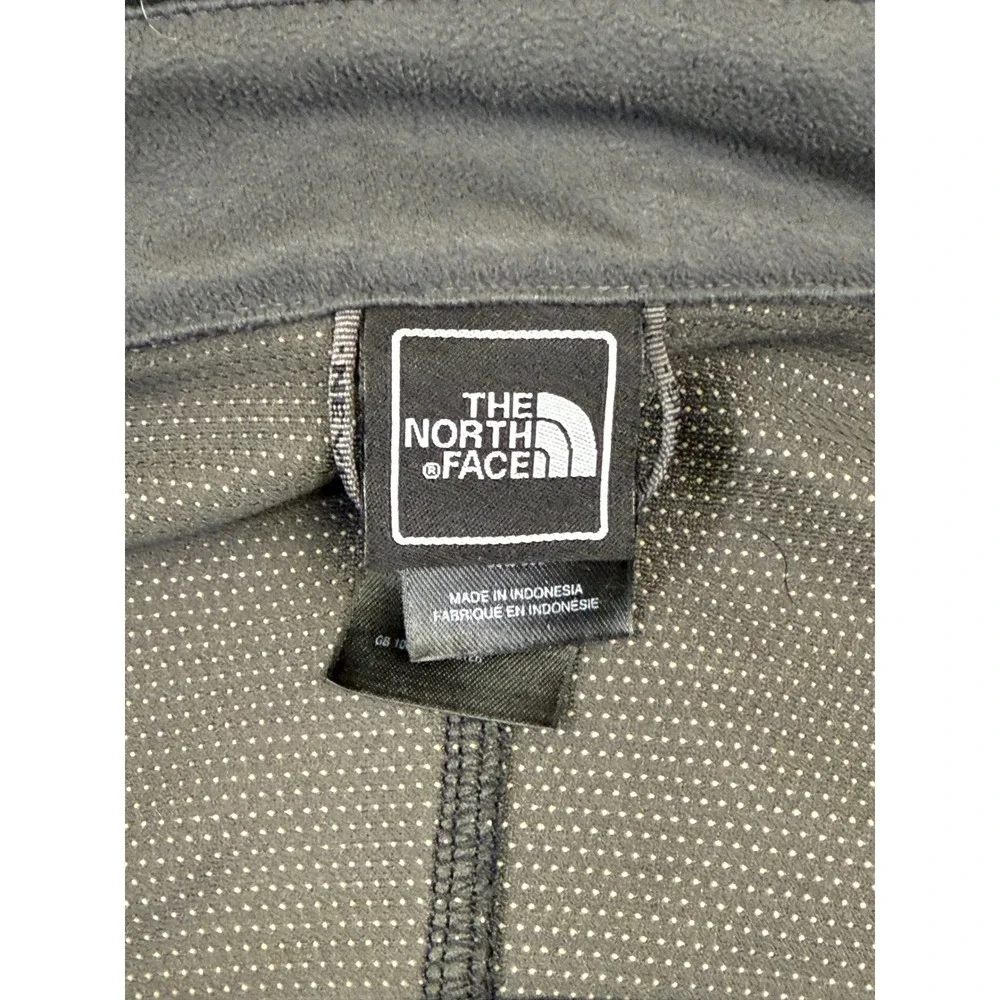 The North Face Mens WindWall Fleece Jacket Black Full Zip AAS2 Size Medium‎